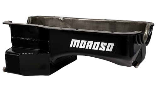 Image of Moroso 20527 Rear Sump Oil Pan with Road Race Baffling for Ford 302 Engines