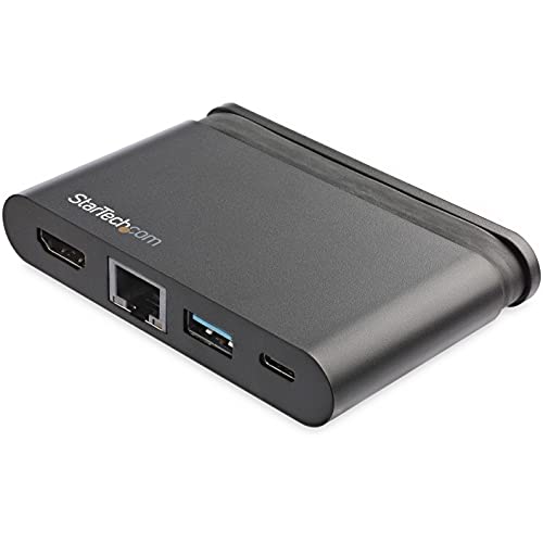 StarTech.com USB C Multiport Adapter with HDMI - 4K - Mac/Windows - 2X USB 3.0 1xC 1xA - 100W PD...