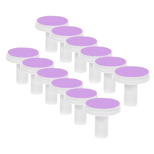 WOONEKY 12pcs Nail Polisher Accessories Nail Electric Replacement Pads Nail File Replacement Nail Grinder for Infants Refill Electric Nail File Replacement Heads