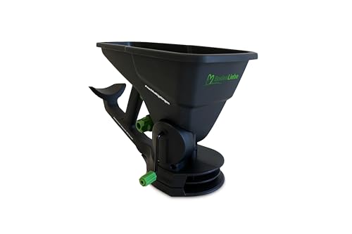 BodenLiebe HANDSTREUER– Mühelos & gleichmäßig Dünger und Saatgut verteilen – Handlich, präzise Dosierung für Granulate & Kristalle, ideal für Garten & Rasenpflege