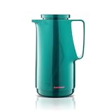 ROTPUNKT Isolierkanne 1 Liter mit Glaseinsatz – Thermokanne & Warmhaltekanne für Kaffee und Tee - Made in Germany - hält Getränke bis zu 24 Std heiß & 36 Std kalt (Maxima 760, Shiny Hummingbird)