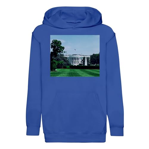Sweat à capuche enfant Washington pull USA vêtement sport décontracté La Maison Blanche