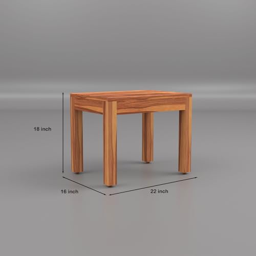 Image of Solid Wood Cane 4 Seater Dining Table Set | Four Seater Dining Table with 3 Cushions Chairs & 1 Bench for Dining Room | 4 Seater Dining Set for Hotel Restaurant | Sheesham, A-Honey