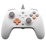 GameSir T7 Wired Controller for Xbox Series X|S, Xbox One & Windows 10/11, Plug and Play Gaming Gamepad with Hall Effect Joysticks/Hall Trigger, 3.5 mm Audio Jack - White
