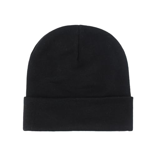Bonnet tricot Marvel Venom noir chaud protégeant les oreilles du vent