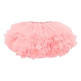 Colorful Childhood Baby Girls' Tutu Skirt Toddler 6 Layered Tulle Tutus 1-8T (Pink, 12-24 Months)