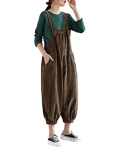 Monos de algodón y pana para mujer perfectos para paseos de otoño 2