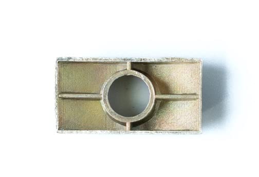 H-BOLT Bed & Furniture Nuts and Washers - Many Sizes and Designs Available (10, M8 Half Moon Washer), Blue-Zinc - Image 2