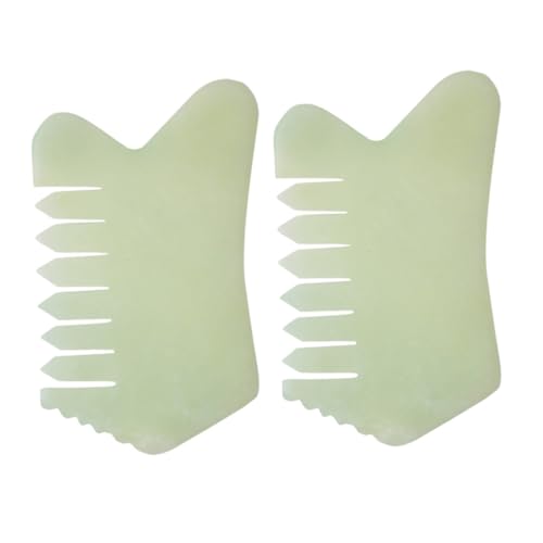 Peigne de massage jadestone Hohopeti pour soulager le stress et masser le corps efficacement