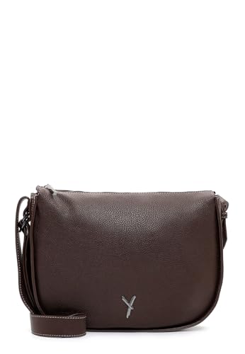 Sac à épaule bandoulière Suri Frey Gitty marron foncé aux finitions soignées et design épuré