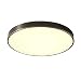 CSSYKV Nordycka Czarna Metalowa Lampa Sufitowa LED Okrągła Lampa Sufitowa LED W Stylu Vintage Ultra Cienka Nowoczesna Lampa Sufitowa Energooszczędna Oprawa Sufitowa Z Trzema Odcieniami Światła