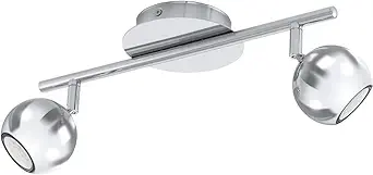 EGLO 92536 Spotlight Bar GU10 Metal Silver [Energy Class A+]