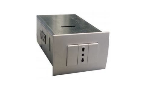 CASSAFORTE INVISIBILE A SCOMPARSA INCASSO PRESA CORRENTE CAMALEONTE 1 CASSETTO