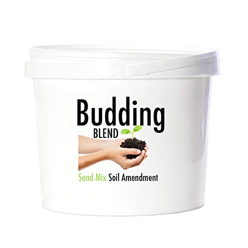 Budding Blend 15lb. -Topsoil Sand Mix Bucket - Professional Grower Mix Soil Fast Draining Pre-Mixed Sand Blend