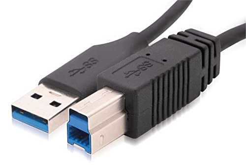 USB 3.0 Type A to B 2m cable for Dell D3100 Dual video docking station, 2 meters