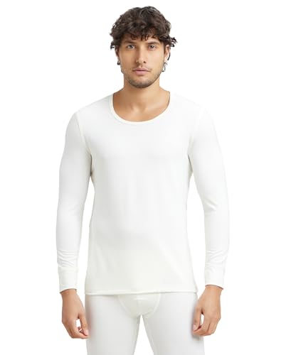 Image of Jockey 2604 Men's Soft Touch Microfiber Elastane Stretch Full Sleeve Thermal Undershirt with Stay Warm Technology