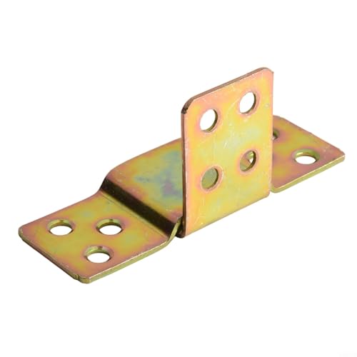 5 staffe di montaggio in ferro per barre letto e connessioni mobili