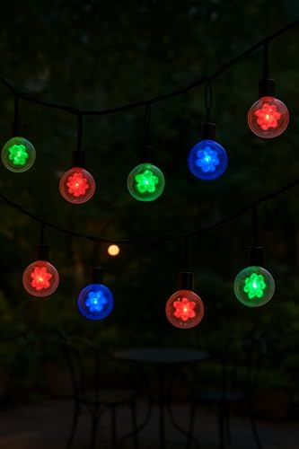 Image of K D 20 Flower Ball String led Light Multicolor String Lights -12ft String led Light for Diwali /Navratri /Christmas Indoor & Outdoor Decoration