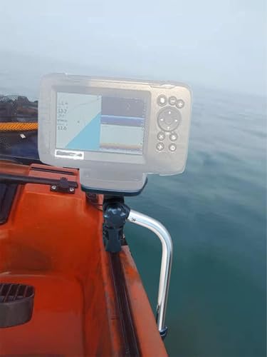 Image of Brocraft Transducer Arm Mount with Universal Mounting Plate /Transducer Mounting Arm with Track System