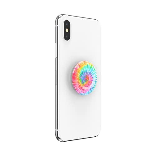 Image of PopSockets Adhesive Phone Grip, Holder- Psych Out | Secure Comfortable Hold, Anti-Drop, Kickstand, Rainbow, Colorful, Electronic Accessories, For iPad /Kindle /iPhone /Android