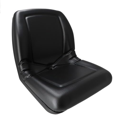 Bucket Seat Black Vinyl fits Kubota B1550 B1700 B2100 B2150 B2400 B2710 B7500 B7610 B7800 L2250 L2500 L2550 L2600 L2650 L2850 L2900 L2950 L3000 L3300 L3450 L3600 L3650 L4200 L4300 M4900 35080-18400