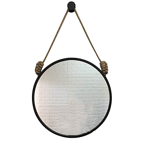 Miroir mural circulaire de maquillage pour salle de bain et dressing