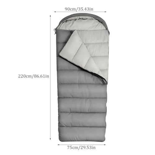 Sac de couchage lavable temps froid isolation thermique renforcée