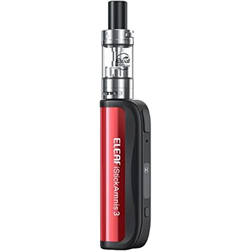 Kit iStick Amnis 3 Eleaf Red - sans nicotine sans tabac
