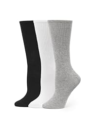 Assorted Pack: White/Light Heather Grey/Black