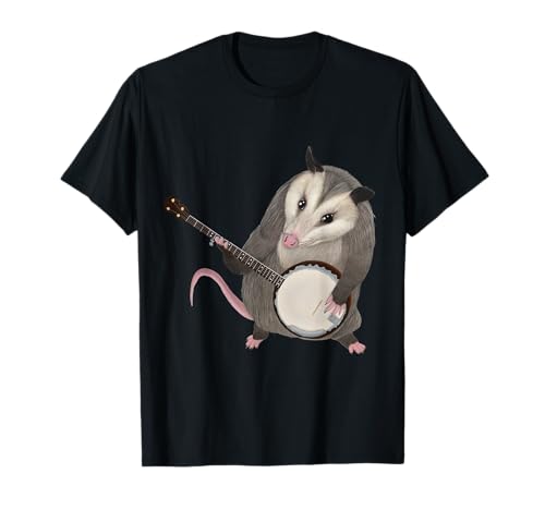 Possum playing the banjo - Possum T-Shirt Possum playing the banjo - Possum T-Shirt