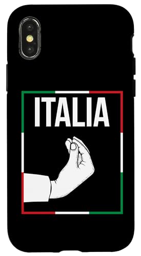 Italia - U - ̃WFX`[ - C^A ?  ? C^A t@ Hand Gesture X}zP[X iPhone X/XS p