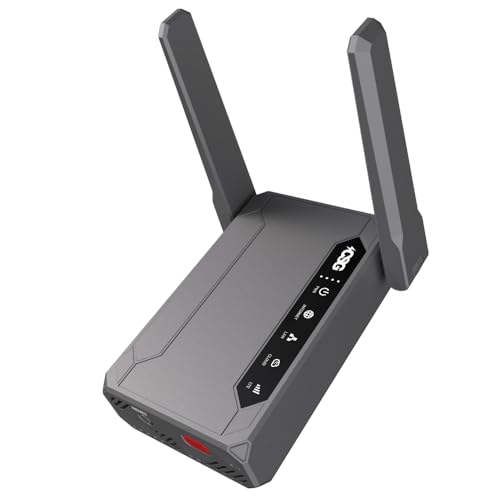 Image of CSG m106 Pro 4G LTE Cellular Cat 12 Dual SIM Business Router, Portable Travel Gateway Modem with 8-Hour Built-in Battery, Verizon, AT&T & T-Mobile Compatible, LTE Wi-Fi Hotspot Alternative