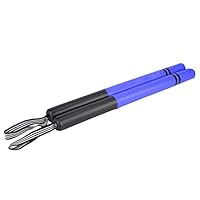 Leapiture Boxing Stick Sparring Target Stick Strike Training Stick Fighting Striking Stick Boxing Target Trainingsgerät Für Boxen Kampfsport(Blau)