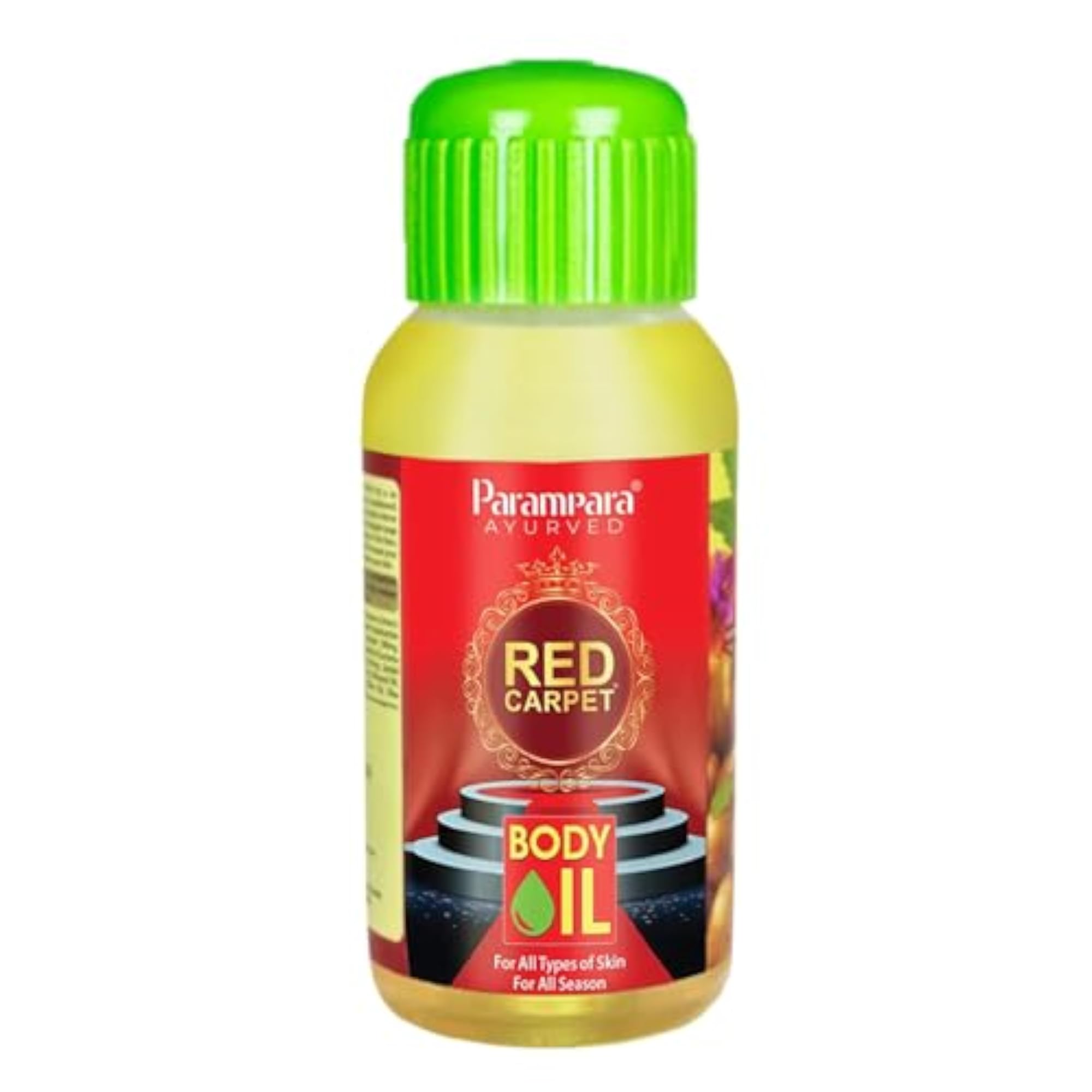 Ayurved Red Carpet Body Oil, Herbal Massage Oil