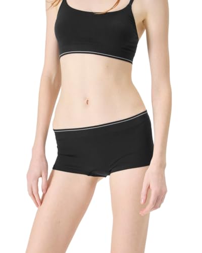 florence by millsWomensCozy Crush Seamless BoyshortBlackLarge