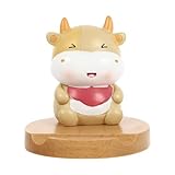 Support de téléphone mignon – modèle vache adorable aux couleurs , un objet de décoration pour votre maison ou votre bureau, support de téléphone mignon