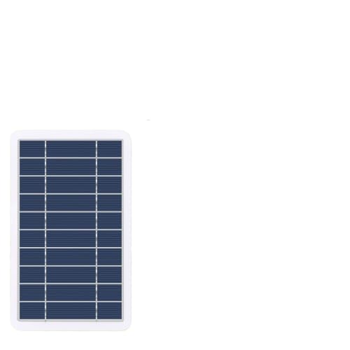 Panel solar portátil 5V 5W cargador USB impermeable para teléfonos móviles 3
