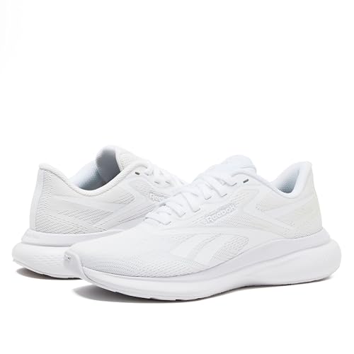Reebok Energen Run 4 Running Shoes for Women, Lightweight Athletic Womens Sneakers Size 5 to 12, White/White/White, 7