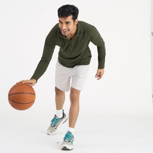 Image of Men's Cuddle Tee | TerraSoft Ultra Soft, Sweat-Wicking & Odour-Proof T-Shirt for Gym, Walks, Runs & Everyday Wear | Performance Tee with Cotton-Like Comfort