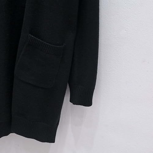 Girls Cardigan Sweater Size 10-12 Fall Trendy Cable Knit Long Cardigan Coat Long Sleeve Open Front Sweaters Jackets4