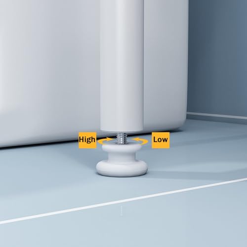 Étagère machine à laver rangement peu encombrant salle de bain 160cm - 4