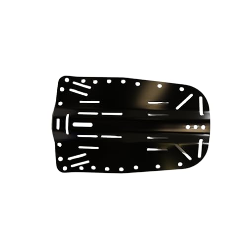 Scuba Choice Scuba Tech Diving Aluminum Black Backplate