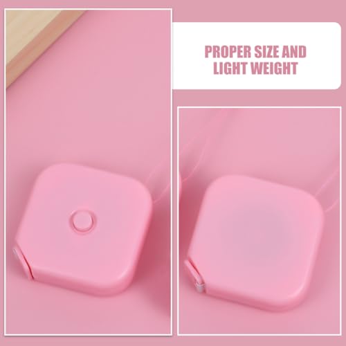 Set de 4 cintas métricas mini flexibles Zerodeko miniatura 5