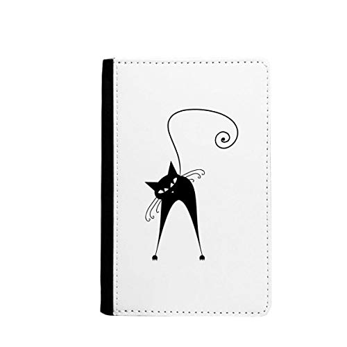 Étui portefeuille de voyage chat noir idéal pour vos vacances et escapades