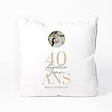 Polyester CADEAUX.COM Coussin personnalisé - Anniversaire de Mariage