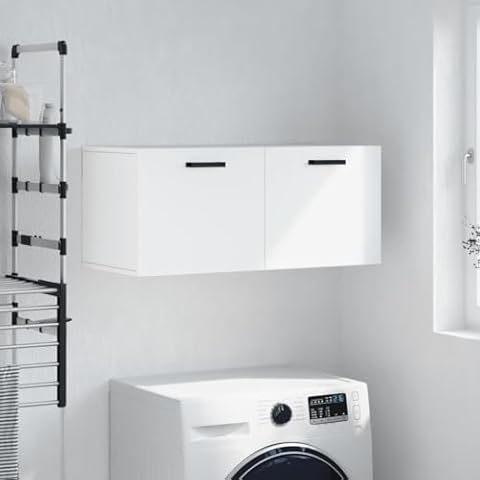 Homgoday Wall Cabinet with Ample Storage Cover