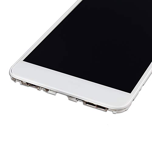Image of LCD Screen Display Digitizer Touch Panel with Frame Screen Replacement for Honor Holly 3 Huawei Y6 II Honor 5A(White)