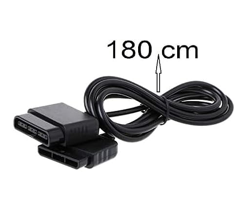 DARLINGTON & Sohns Lot de 2 rallonges compatibles pour manette Playstation 2 PS1 PS2 Extansion Gamepad – vue 3