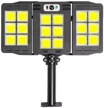 120W Solar Powered Street Light (Foldable 3 Side)