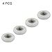 34Mm Rowing Machine Cushion Wheel Bearing Pulley Set with 608 Shaft, Rubber Metal Wear-Resistant Design for Rowing Machine Equipment for Smooth and Quiet Performance in Fitness Training (4 Pack)